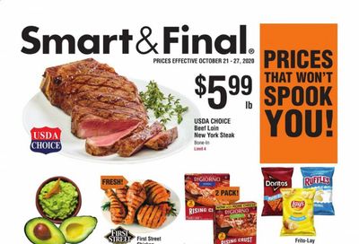 Smart & Final (AZ, CA, NV) Weekly Ad Flyer October 21 to October 27