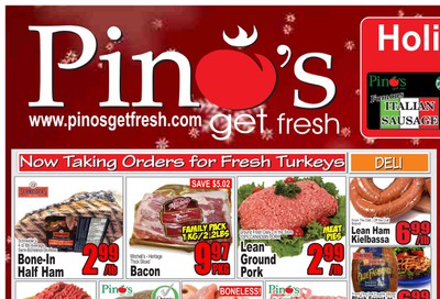 Pino's Flyer December 14 to 20