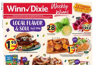 Winn Dixie (AL, FL, GA, LA, MS) Weekly Ad Flyer October 21 to October 27