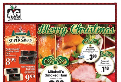 AG Foods Flyer December 15 to 28