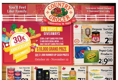 Country Grocer (Salt Spring) Flyer October 21 to 26