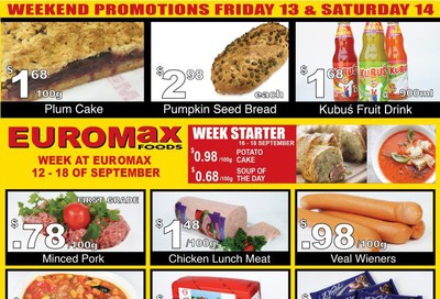 EuroMax Foods Flyer September 12 to 18