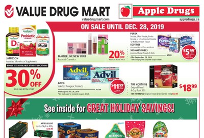 Apple Drugs Flyer December 15 to 28