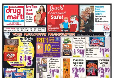 Discount Drug Mart (OH) Weekly Ad Flyer October 21 to October 27