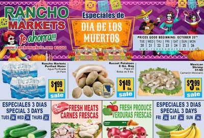 Rancho Markets Weekly Ad Flyer October 20 to October 26