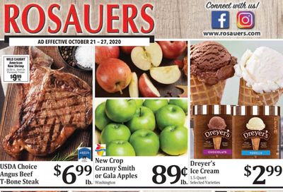 Rosauers Weekly Ad Flyer October 21 to October 27