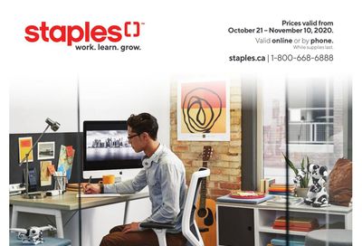 Staples Business Flyer October 21 to November 10