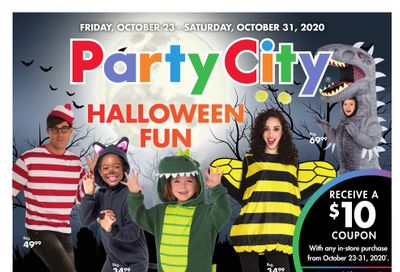 Party City Flyer October 23 to 31