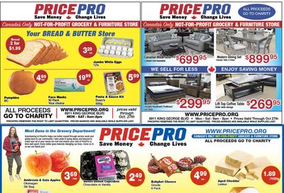 Price Pro Flyer October 21 to 27