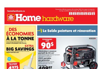 Home Hardware (QC) Flyer October 22 to 28