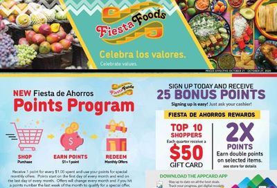 Fiesta Foods SuperMarkets Weekly Ad Flyer October 21 to October 27