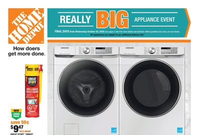 Home Depot (BC) Flyer October 22 to 28