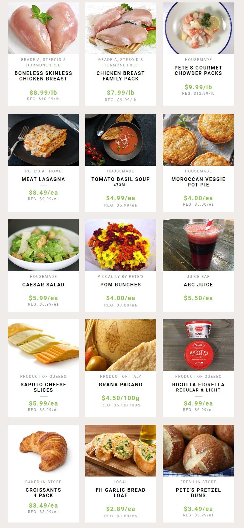 Pete's Fine Foods Flyer October 22 to 28