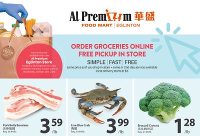 Al Premium Food Mart (Eglinton Ave.) Flyer October 22 to 28