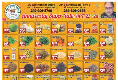 Noble Fresh Foods Flyer October 22 to 28