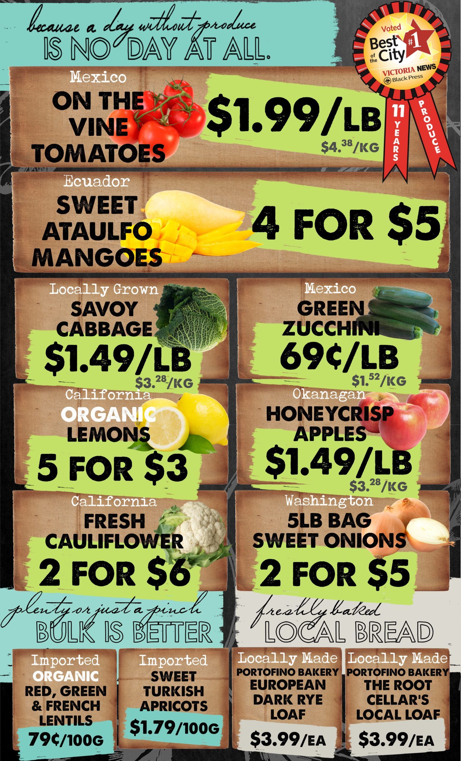 The Root Cellar Flyer October 22 to 28