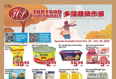 Top Food Supermarket Flyer October 23 to 29