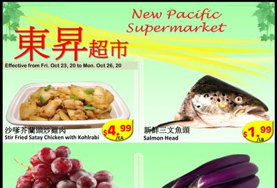 New Pacific Supermarket Flyer October 23 to 26