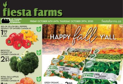Fiesta Farms Flyer October 18 to 29