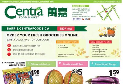 Centra Foods (Barrie) Flyer October 23 to 29