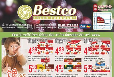 BestCo Food Mart (Scarborough) Flyer October 23 to 29