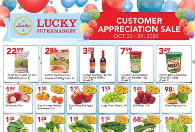 Lucky Supermarket (Calgary) Flyer October 23 to 29