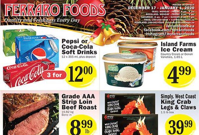 Ferraro Foods Flyer December 17 to January 1