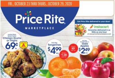 Price Rite (CT, MA, MD, NH, NJ, NY, PA, RI) Weekly Ad Flyer October 23 to October 29