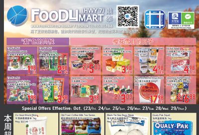 FoodyMart (HWY7) Flyer October 23 to 29