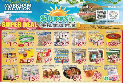 Sunny Foodmart (Markham) Flyer October 23 to 29