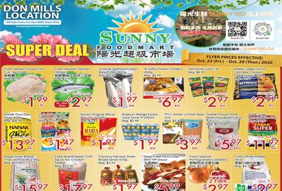 Sunny Foodmart (Don Mills) Flyer October 23 to 29