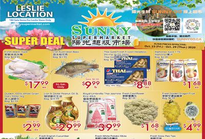 Sunny Supermarket (Leslie) Flyer October 23 to 29