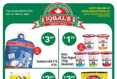 Iqbal Foods Flyer October 23 to November 1