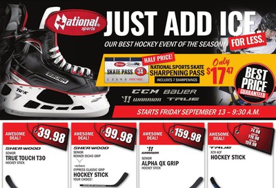 National Sports Flyer September 13 to 26
