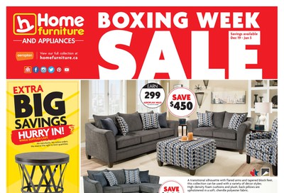 Home Furniture (ON) Boxing Week Sale Flyer December 19 to January 5