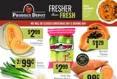 Produce Depot Flyer December 18 to 24