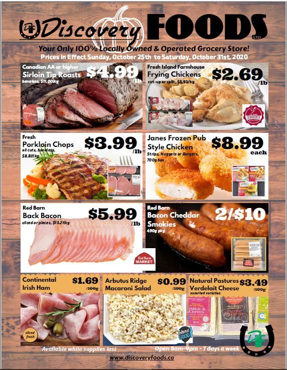 Discovery Foods Flyer October 25 to 31