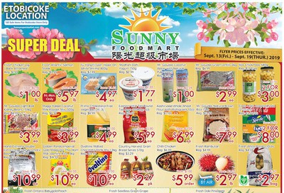 Sunny Foodmart (Etobicoke) Flyer September 13 to 19