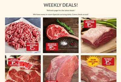 Robert's Fresh and Boxed Meats Flyer October 27 to November 2