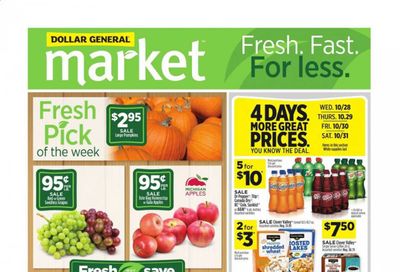 Dollar General (SC) Weekly Ad Flyer October 25 to October 31