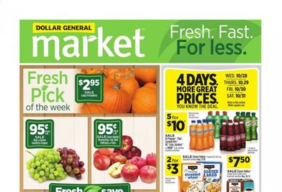 Dollar General (CA) Weekly Ad Flyer October 25 to October 31