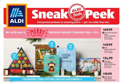 ALDI (MI, OH) Weekly Ad Flyer November 1 to November 7