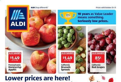 ALDI (DE, NJ, PA) Weekly Ad Flyer October 25 to October 31