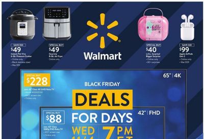 Walmart Weekly Ad Flyer November 4 to November 8