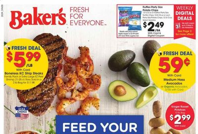 Baker's Weekly Ad Flyer October 28 to November 3