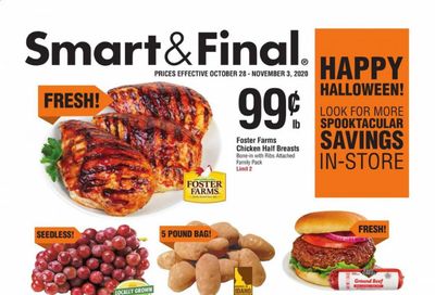 Smart & Final (AZ, CA, NV) Weekly Ad Flyer October 28 to November 3