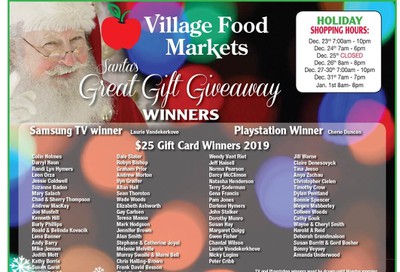 Village Food Market Flyer December 18 to 24