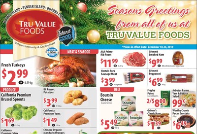 Tru Value Foods Flyer December 18 to 24