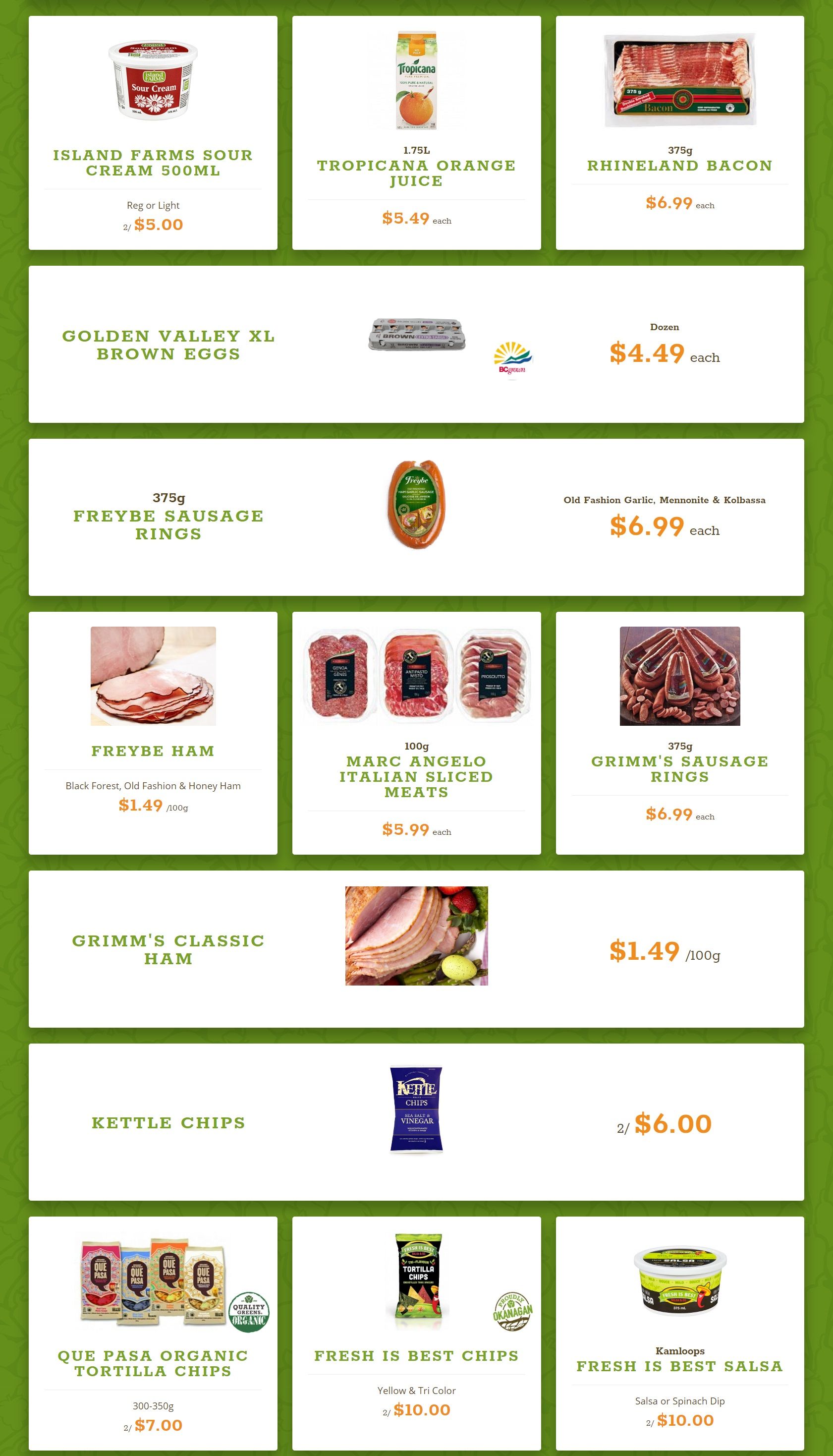 Quality Greens Flyer December 18 to 24