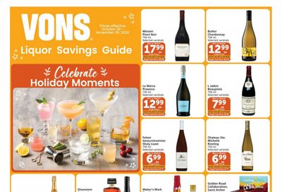 Vons (CA, NV) Weekly Ad Flyer October 28 to November 26